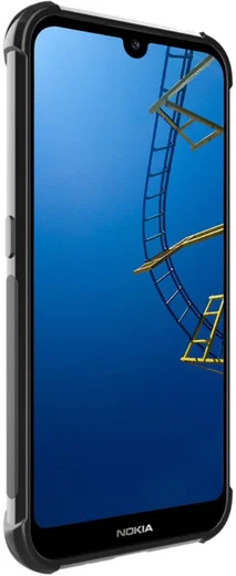 Nokia 4.2 Brushed TPU Hoesje Zwart afbeelding 6