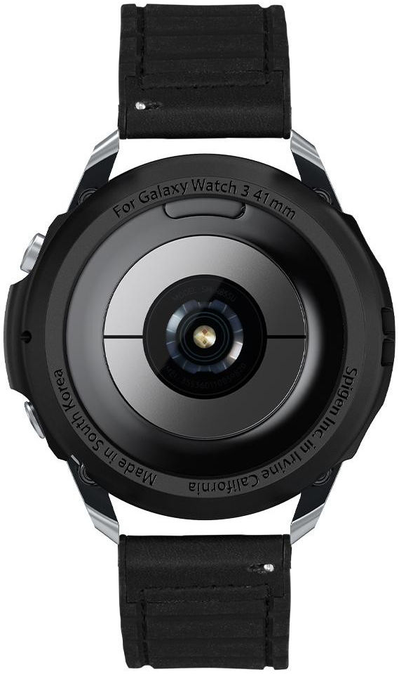 Spigen Liquid Air Samsung Galaxy Watch 3 41MM Hoesje Zwart afbeelding 7