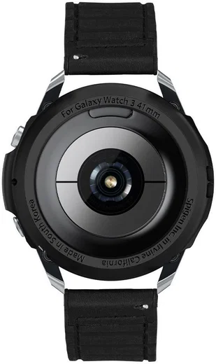 Spigen Liquid Air Samsung Galaxy Watch 3 41MM Hoesje Zwart afbeelding 7