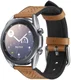 Spigen Retro Fit Universeel Smartwatch 20MM Bandje Kunst Leer Bruin afbeelding 1