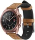 Spigen Retro Fit Universeel Smartwatch 20MM Bandje Kunst Leer Bruin afbeelding 3
