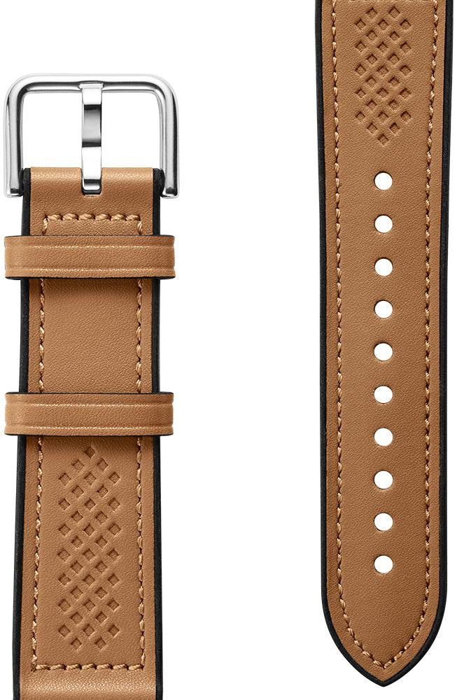 Spigen Retro Fit Universeel Smartwatch 20MM Bandje Kunst Leer Bruin afbeelding 5