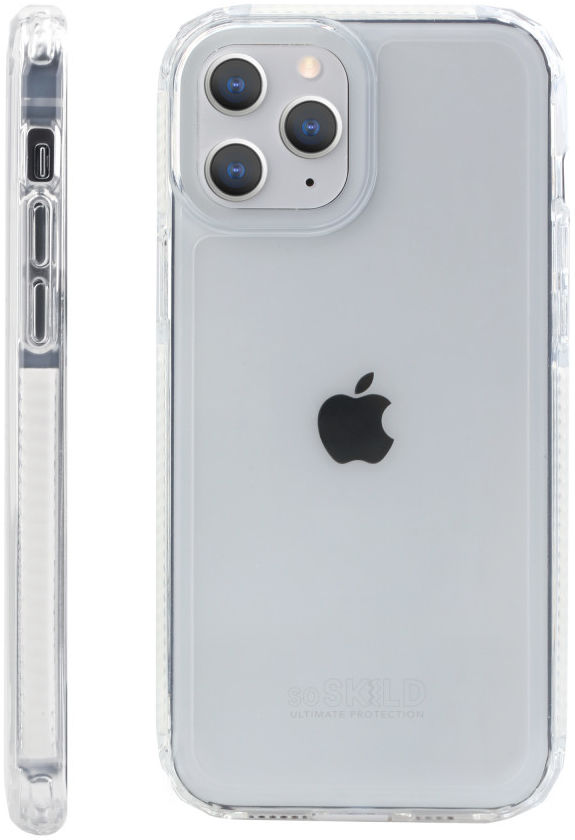 SoSkild Defend 2.0 Heavy Impact iPhone 12 / 12 Pro Hoesje Transparant afbeelding 4