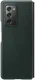 Origineel Samsung Galaxy Z Fold 2 Hoesje Leather Back Cover Groen afbeelding 3