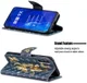 Honor 9X Lederen Portemonnee Hoesje met Print Vlinders afbeelding 5