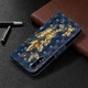 Honor 9X Lederen Portemonnee Hoesje met Print Vlinders afbeelding 8