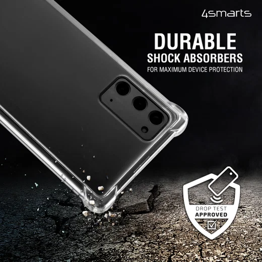 4smarts Ibiza Back Cover Samsung Galaxy Note 20 Transparant afbeelding 8