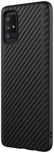 RhinoShield SolidSuit Samsung Galaxy A71 Hoesje Carbon Fiber afbeelding 2