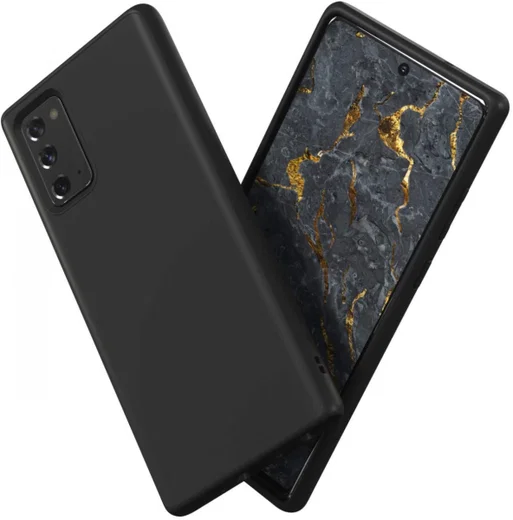 RhinoShield SolidSuit Samsung Galaxy Note 20 Hoesje Classic Zwart afbeelding 1