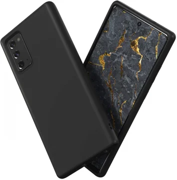 RhinoShield SolidSuit Samsung Galaxy Note 20 Hoesje Classic Zwart
