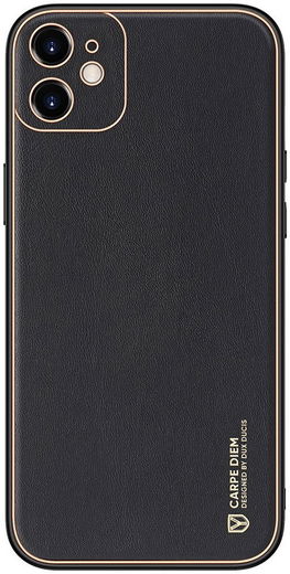 Dux Ducis Yolo Series Apple iPhone 12 Mini Hoesje Back Cover Zwart afbeelding 1