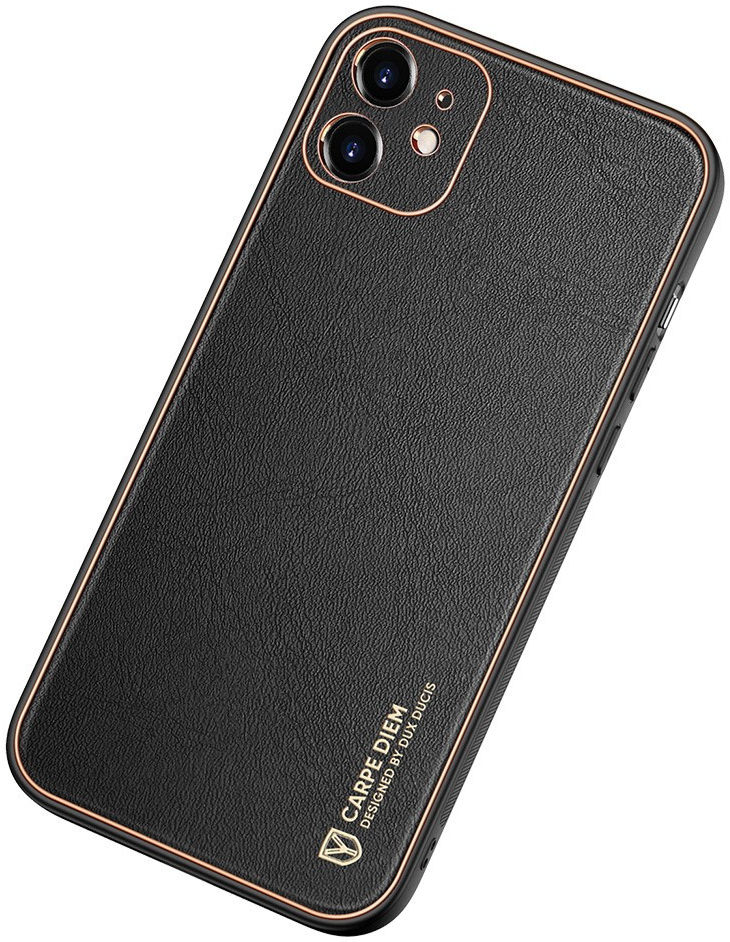 Dux Ducis Yolo Series Apple iPhone 12 Mini Hoesje Back Cover Zwart afbeelding 3