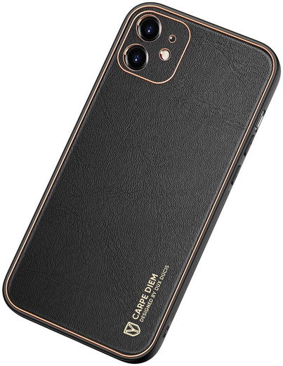 Dux Ducis Yolo Series Apple iPhone 12 Mini Hoesje Back Cover Zwart afbeelding 3