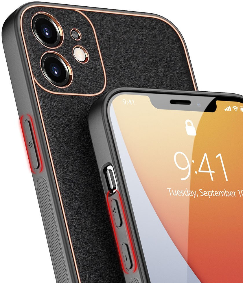 Dux Ducis Yolo Series Apple iPhone 12 Mini Hoesje Back Cover Zwart afbeelding 6