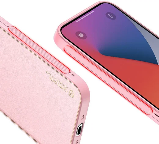 Dux Ducis Yolo Series Apple iPhone 12 Mini Hoesje Back Cover Roze afbeelding 4