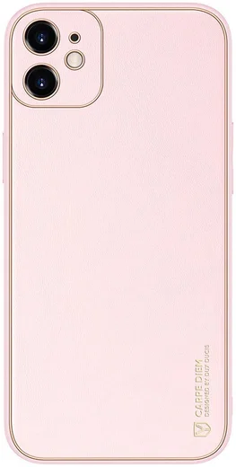 Dux Ducis Yolo Series Apple iPhone 12 Mini Hoesje Back Cover Roze afbeelding 1