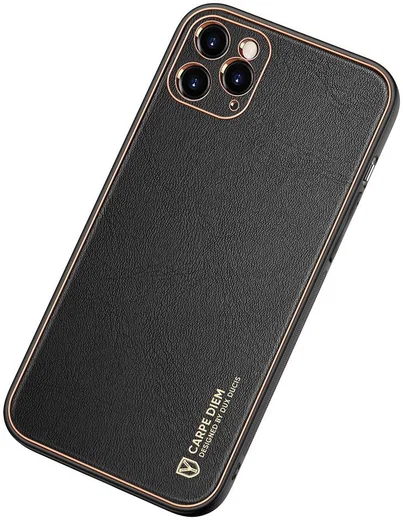 Dux Ducis Yolo Series Apple iPhone 12 Pro Hoesje Back Cover Zwart afbeelding 3