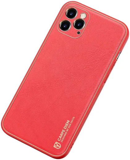 Dux Ducis Yolo Series Apple iPhone 12 Pro Hoesje Back Cover Rood afbeelding 3