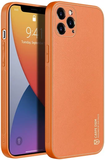 Dux Ducis Yolo Series Apple iPhone 12 Pro Max Hoesje Back Cover Oranje afbeelding 2
