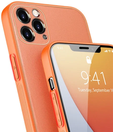 Dux Ducis Yolo Series Apple iPhone 12 Pro Max Hoesje Back Cover Oranje afbeelding 3