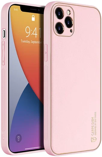 Dux Ducis Yolo Series Apple iPhone 12 Pro Max Hoesje Back Cover Roze afbeelding 2