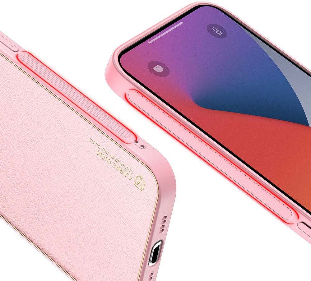 Dux Ducis Yolo Series Apple iPhone 12 Pro Max Hoesje Back Cover Roze afbeelding 7