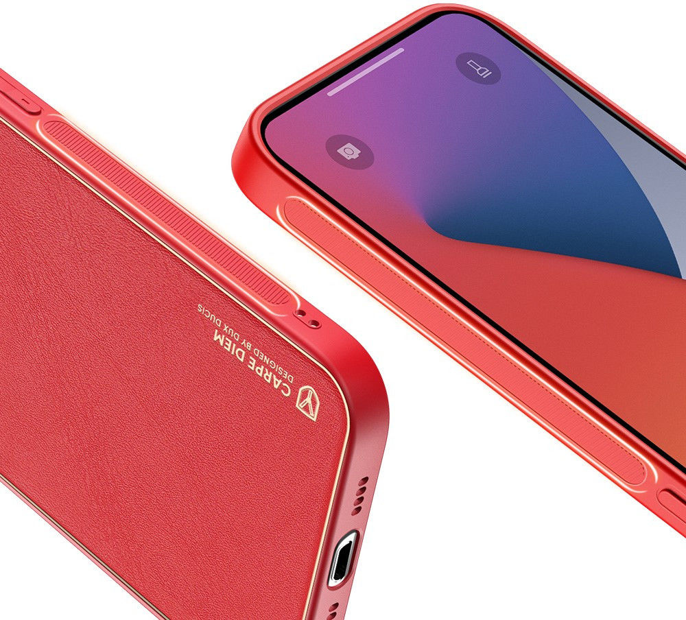 Dux Ducis Yolo Series Apple iPhone 12 Pro Max Hoesje Back Cover Rood afbeelding 7