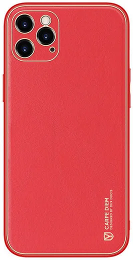 Dux Ducis Yolo Series Apple iPhone 12 Pro Max Hoesje Back Cover Rood afbeelding 1