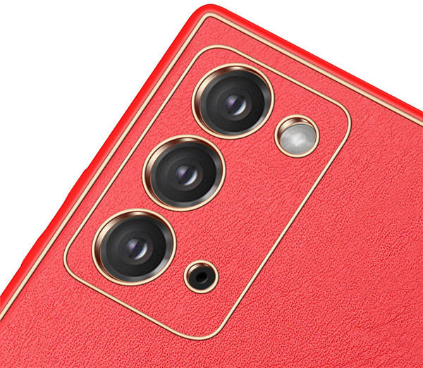 Dux Ducis Yolo Series Samsung Galaxy Note 20 Hoesje Backcover Rood afbeelding 2