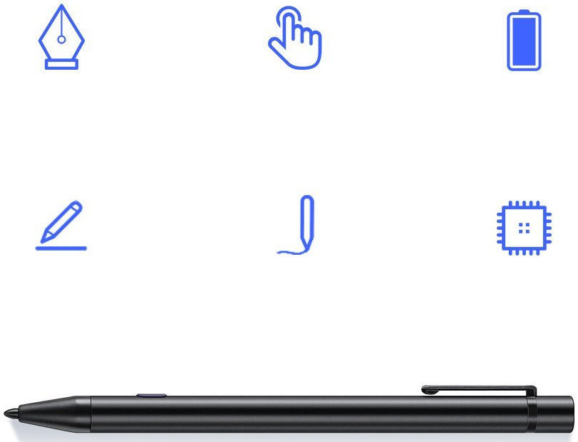 Dux Ducis Bluetooth Stylus Pen Classic (Mini) voor Apple iPad Zilver afbeelding 6