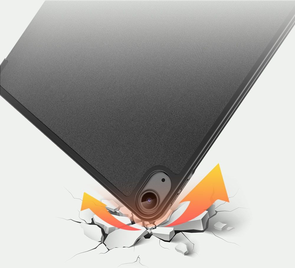 Dux Ducis Domo iPad Pro 11 2018 / Air (2020/2022) Tri-fold Hoes Zwart afbeelding 6