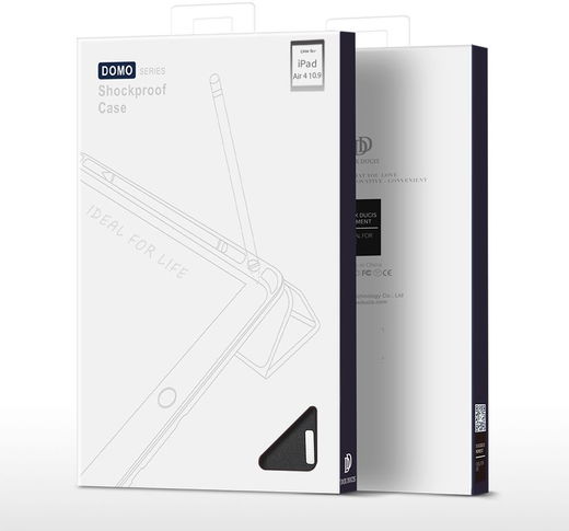 Dux Ducis Domo iPad Pro 11 2018 / Air (2020/2022) Tri-fold Hoes Zwart afbeelding 12