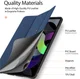 Dux Ducis Domo iPad Pro 11 2018 / Air (2020/2022) Tri-fold Hoes Blauw afbeelding 2