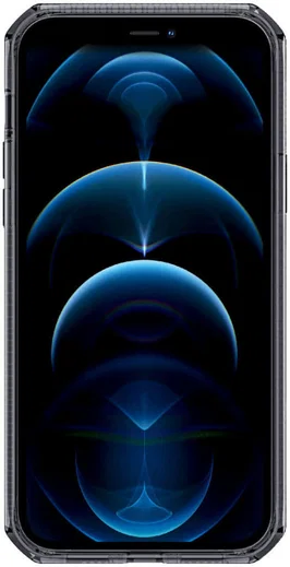 ITSKINS Spectrum Clear Apple iPhone 12 / 12 Pro Hoesje Zwart afbeelding 4