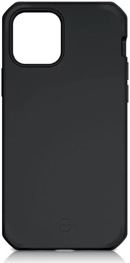ITSKINS Spectrum Solid Apple iPhone 12 / 12 Pro Hoesje Zwart afbeelding 5