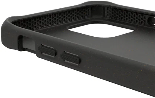 ITSKINS Feronia Bio iPhone 12 Mini Hoesje Duurzaam Materiaal Zwart afbeelding 2