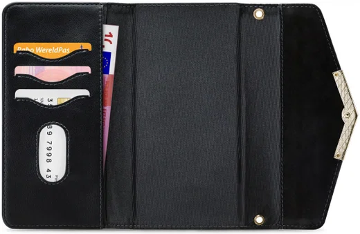 Mobilize Velvet Clutch Apple iPhone 12 Mini Hoesje Deep Black afbeelding 4