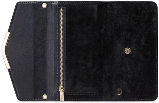 Mobilize Velvet Clutch Apple iPhone 12 Mini Hoesje Deep Black afbeelding 5