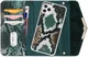 Mobilize Velvet Clutch Apple iPhone 12 / 12 Pro Hoesje Green Snake afbeelding 1