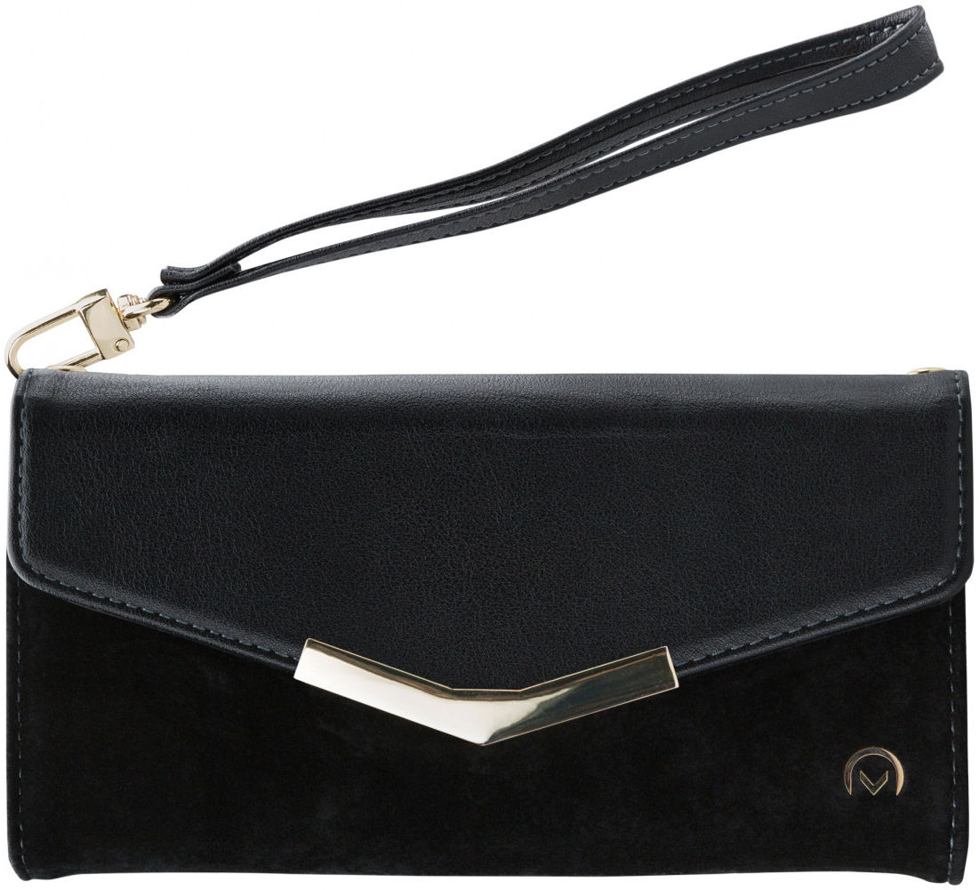 Mobilize Velvet Clutch Apple iPhone 12 / 12 Pro Hoesje Deep Black afbeelding 2