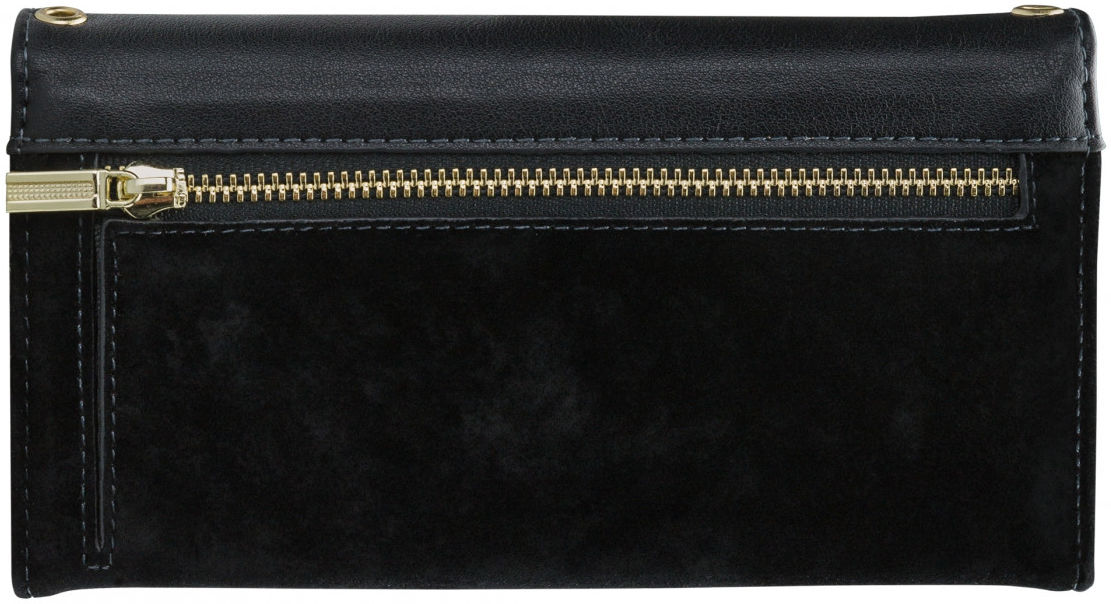 Mobilize Velvet Clutch Apple iPhone 12 / 12 Pro Hoesje Deep Black afbeelding 6