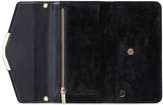 Mobilize Velvet Clutch Apple iPhone 12 / 12 Pro Hoesje Deep Black afbeelding 5