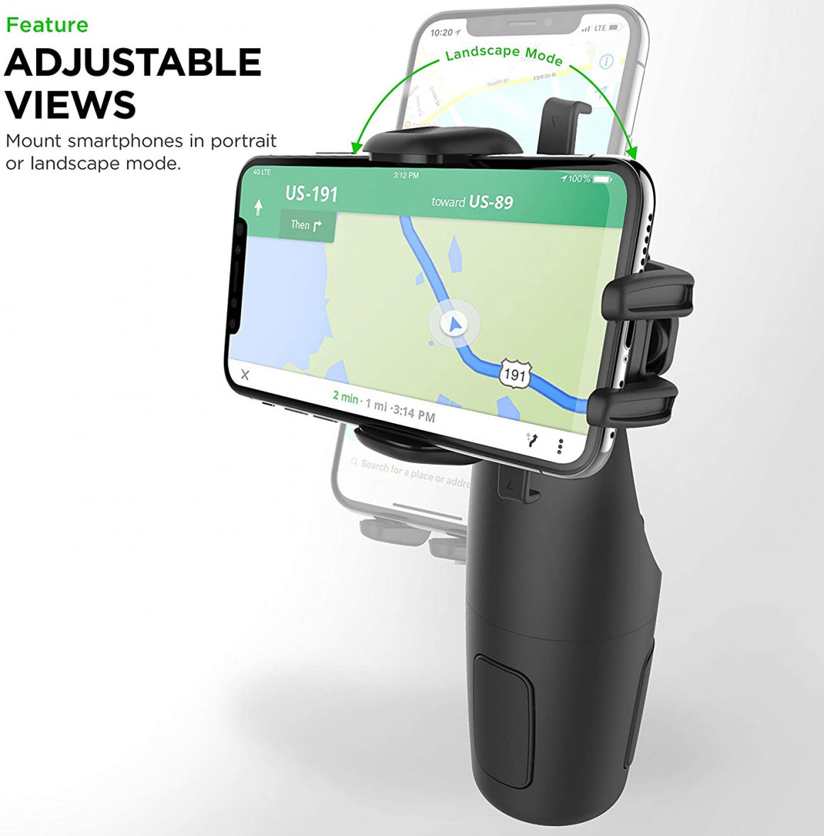 iOttie Easy One Touch 5 Telefoonhouder Auto Bekerhouder afbeelding 9