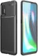 Motorola Moto G9 Plus Hoesje Siliconen Carbon Back Cover Zwart afbeelding 4