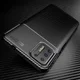Motorola Moto G9 Plus Hoesje Siliconen Carbon Back Cover Zwart afbeelding 6