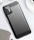 Motorola Moto G9 Plus Hoesje Geborsteld TPU Zwart afbeelding 6