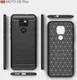 Motorola Moto G9 Play / Moto E7 Plus Geborsteld TPU Flexibel Zwart afbeelding 6