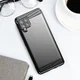 Samsung Galaxy A42 Hoesje Geborsteld TPU Flexibele Back Cover Zwart afbeelding 5