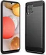 Samsung Galaxy A42 Hoesje Geborsteld TPU Flexibele Back Cover Zwart afbeelding 15