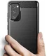 Samsung Galaxy S20 FE Hoesje Geborsteld TPU Back Cover Zwart afbeelding 2